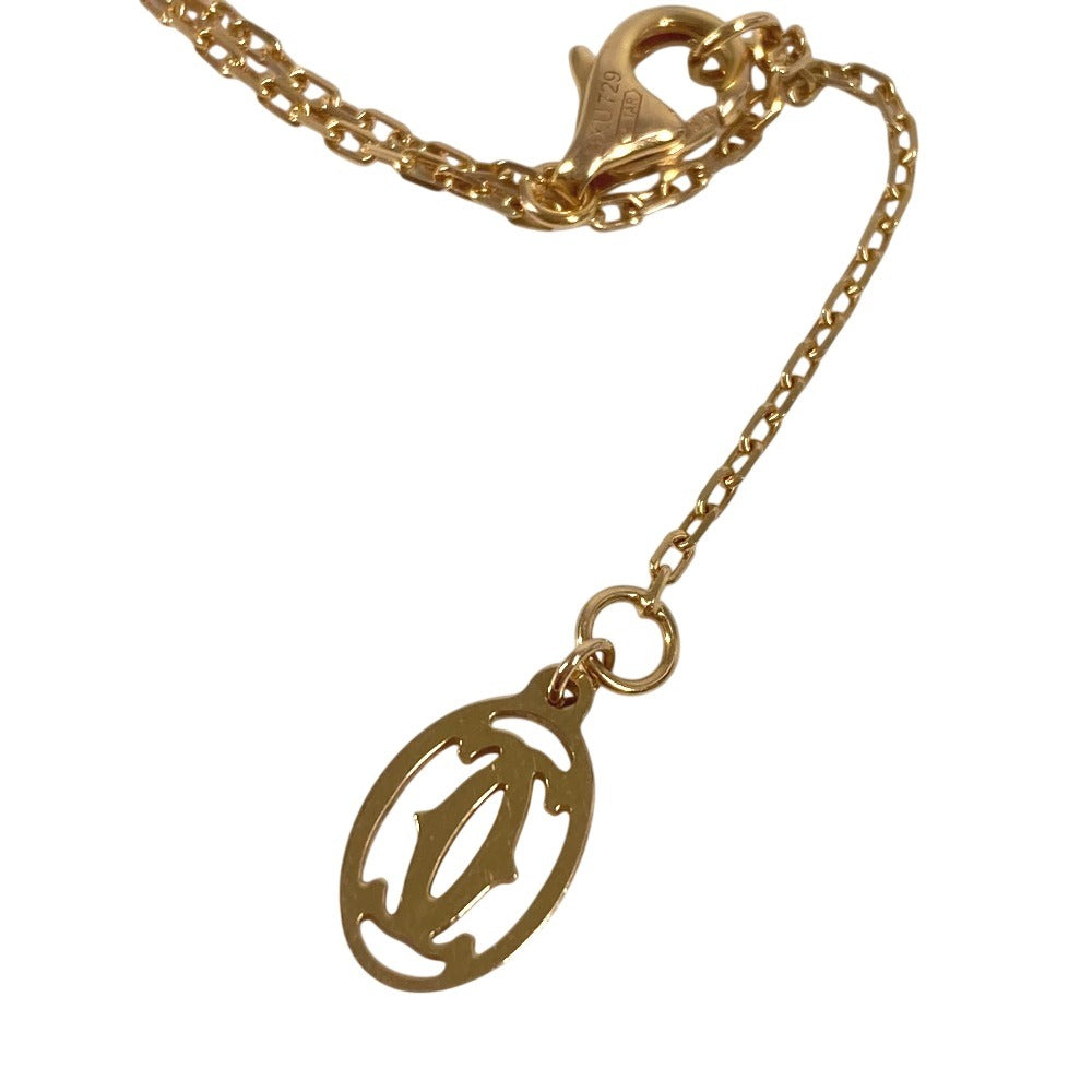 CARTIER Diamond Diamond Léger Heart Necklace in 18K Gold. Accessory Jewelry Chain Necklace. Au750 Gold. Women's.