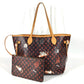 LOUIS VUITTON M44441 Transformed Monogram Cat Catgram Neverfull MM Shoulder Bag with Pouch, Monogram Canvas Tote Bag, Women's, Brown