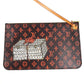 LOUIS VUITTON M44441 Transformed Monogram Cat Catgram Neverfull MM Shoulder Bag with Pouch, Monogram Canvas Tote Bag, Women's, Brown