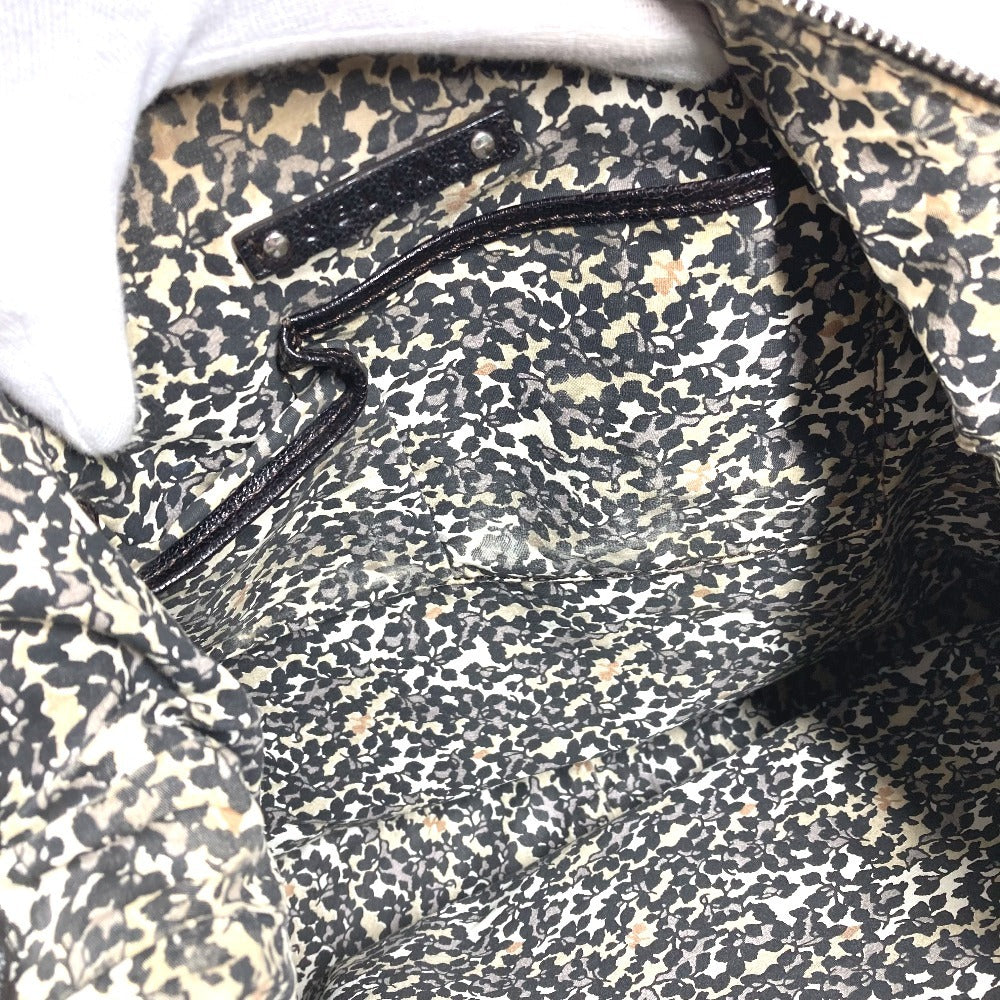 CELINE Macadam Logo Crossbody Shoulder Bag in Navy Denim