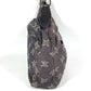 CELINE Macadam Logo Crossbody Shoulder Bag in Navy Denim
