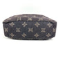 CELINE Macadam Logo Crossbody Shoulder Bag in Navy Denim