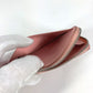 TIFFANY &amp; Co. Return to Heart Logo L-Zip Coin Purse, Leather, Women's, Pink