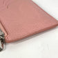 TIFFANY &amp; Co. Return to Heart Logo L-Zip Coin Purse, Leather, Women's, Pink
