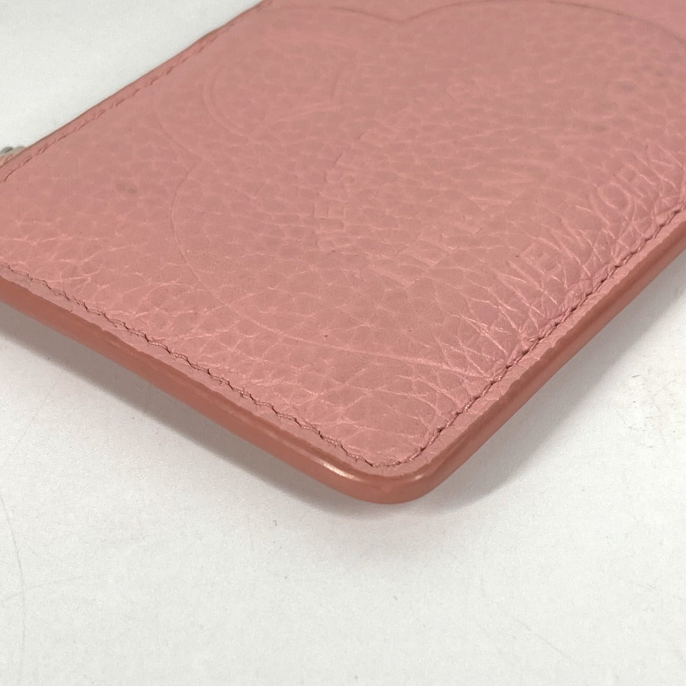 TIFFANY &amp; Co. Return to Heart Logo L-Zip Coin Purse, Leather, Women's, Pink