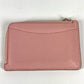 TIFFANY &amp; Co. Return to Heart Logo L-Zip Coin Purse, Leather, Women's, Pink