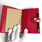 LOUIS VUITTON M91518 モノグラムヴェルニ 草間彌生コラボ アジェンダPM アジェンダ PM ボールペン付 システム手帳 ステーショナリー ドット 水玉 手帳カバー モノグラムヴェルニ レディース レッド