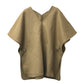 MONCLER Logo Poncho Cape Apparel, Outerwear, Top, Wool Poncho, Women's, Beige