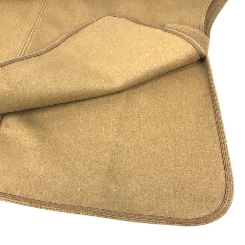 MONCLER Logo Poncho Cape Apparel, Outerwear, Top, Wool Poncho, Women's, Beige