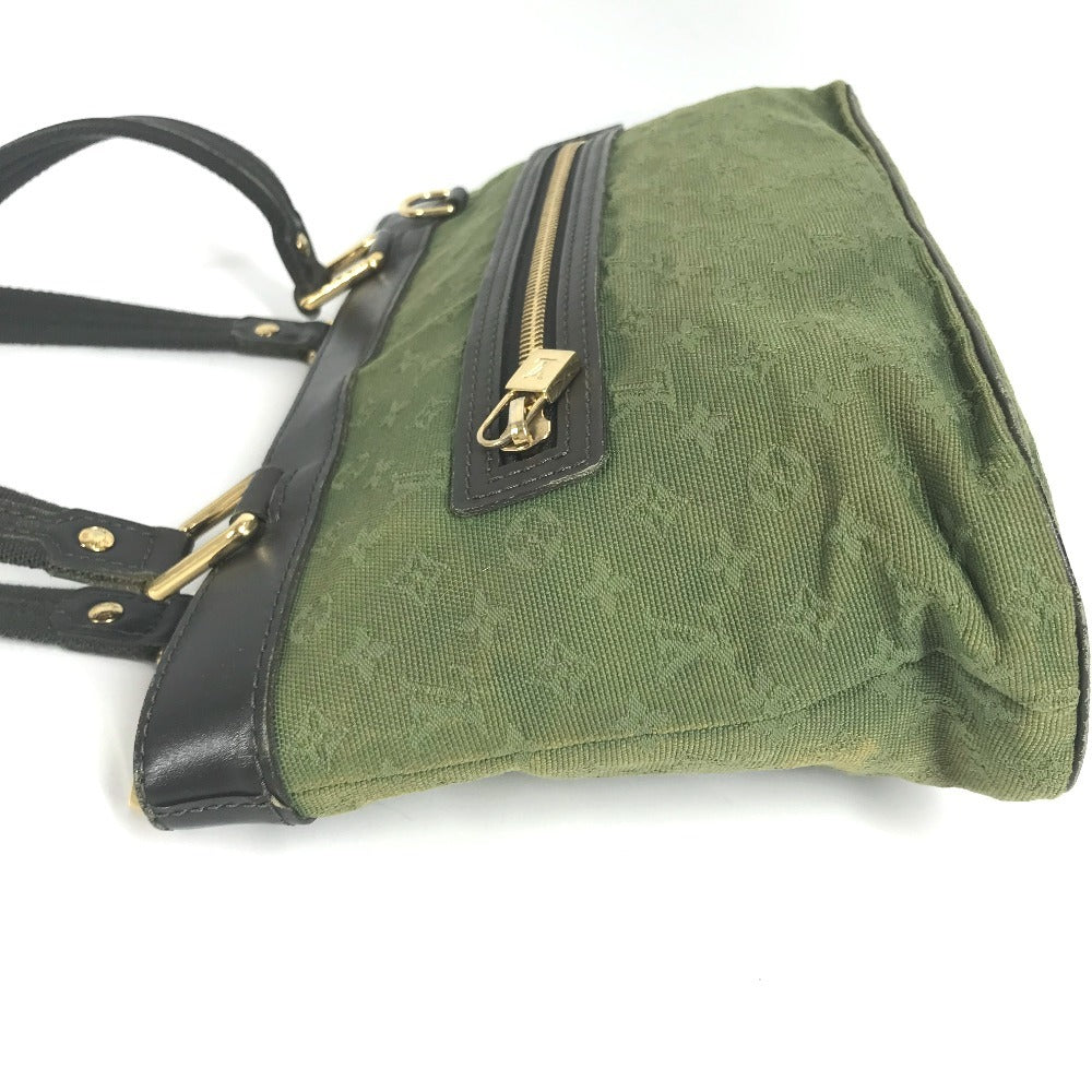 LOUIS VUITTON M92682 Monogram Mini Lucille PM Shoulder Bag/Tote Bag in Monogram Mini Canvas, Unisex, TST Khaki