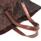 LOUIS VUITTON M56710 Monogram Cabas Escapade Shoulder Tote Bag with Pouch, Leather/Nylon, Unisex, Brown