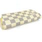 LOUIS VUITTON GI0388 Damier Azur Etui Lunette Woody Pouch Eyeglasses Eyewear Sunglasses Case Damier Azur Canvas Unisex Yellow
