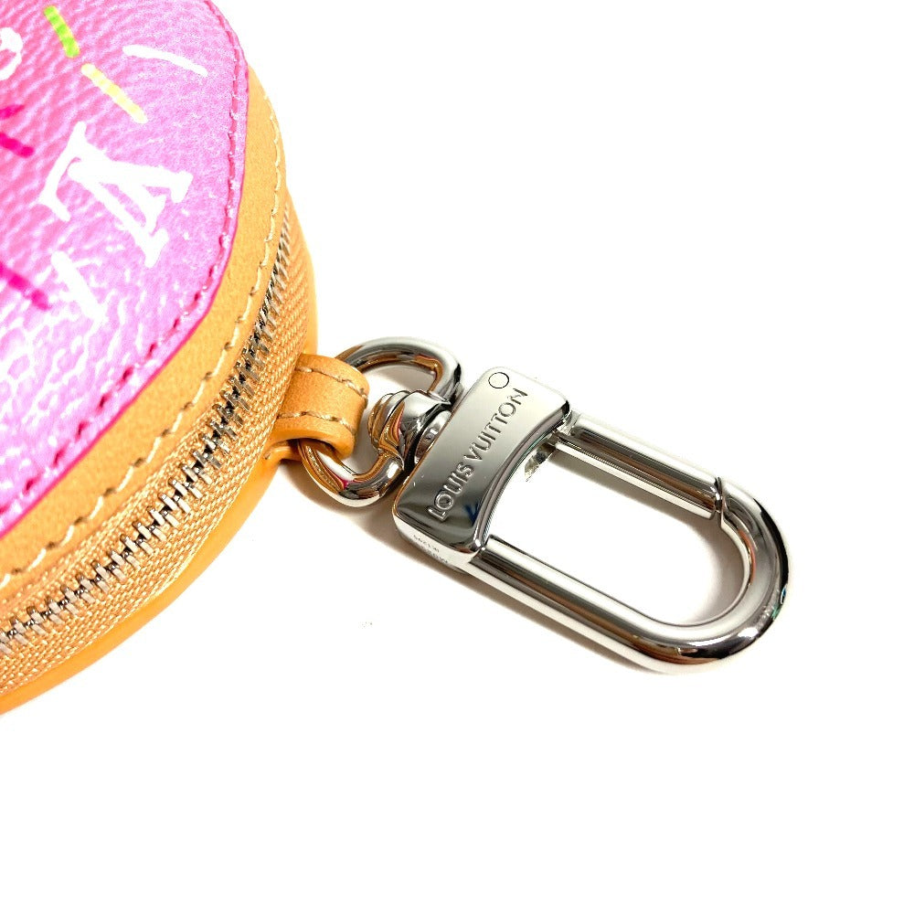LOUIS VUITTON M02549 Monogram Bag Charm - LV Donut Bag Charm/Keychain Charm Leather Unisex Pink