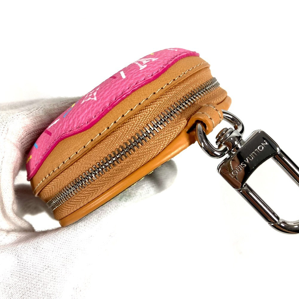 LOUIS VUITTON M02549 Monogram Bag Charm - LV Donut Bag Charm/Keychain Charm Leather Unisex Pink