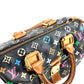 LOUIS VUITTON M92642 Monogram Multicolore Speedy 30 Mini Boston Bag, Handbag, Monogram Multicolore Canvas, Women's, Noir, Black