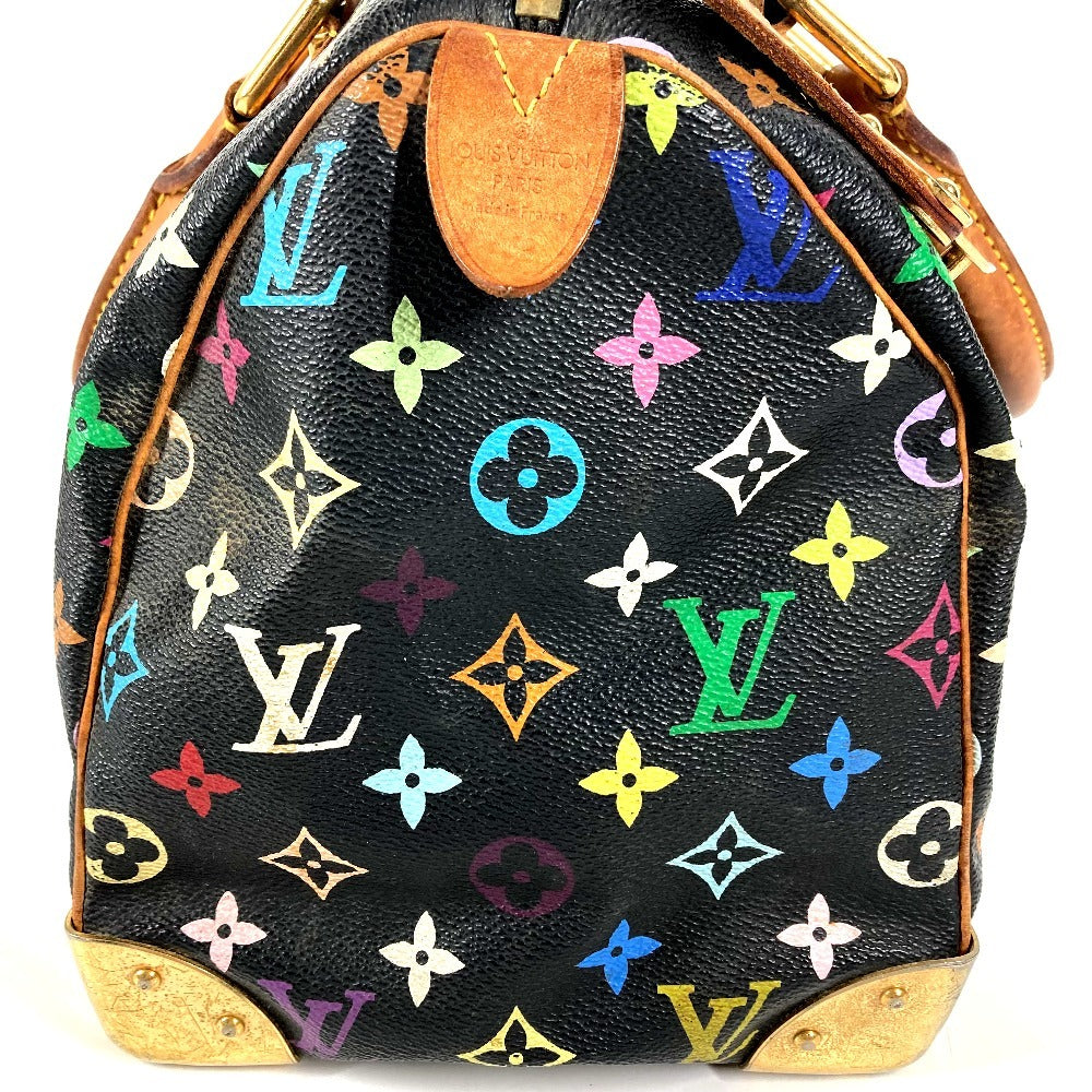 LOUIS VUITTON M92642 Monogram Multicolore Speedy 30 Mini Boston Bag, Handbag, Monogram Multicolore Canvas, Women's, Noir, Black