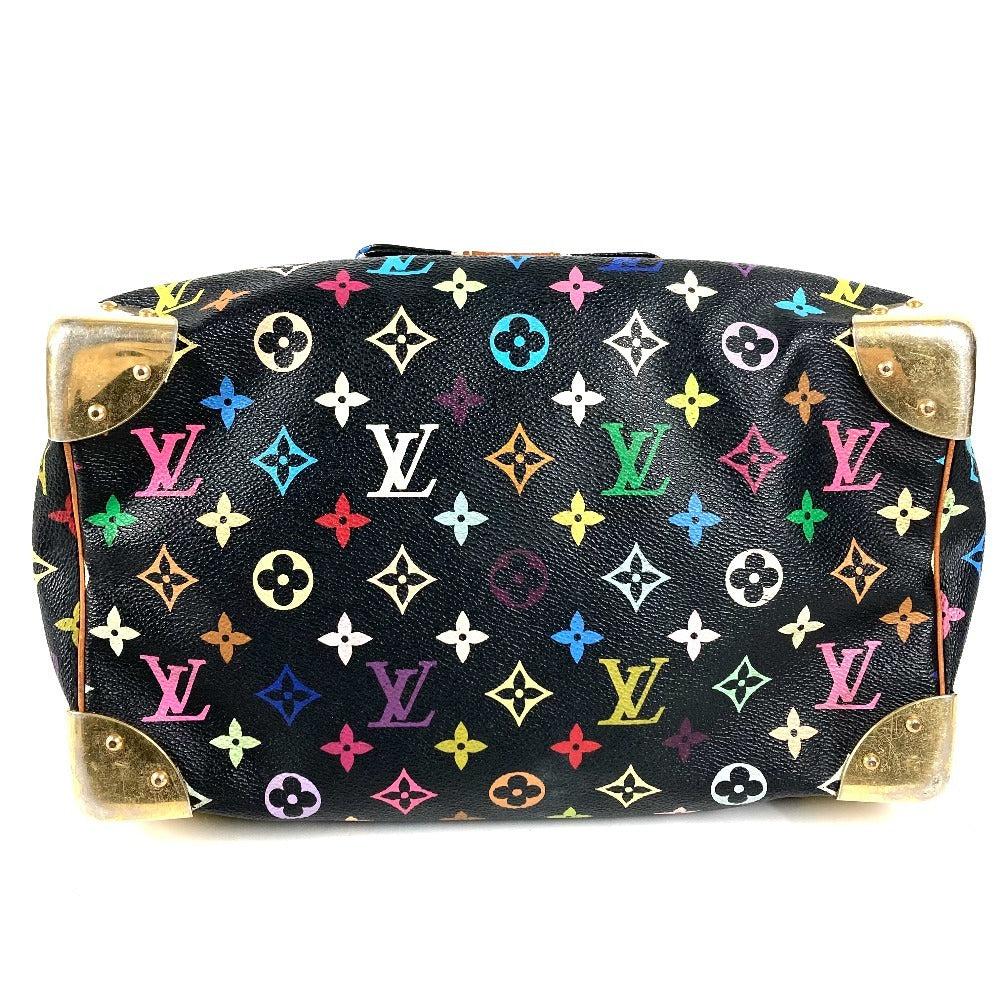 LOUIS VUITTON M92642 Monogram Multicolore Speedy 30 Mini Boston Bag, Handbag, Monogram Multicolore Canvas, Women's, Noir, Black