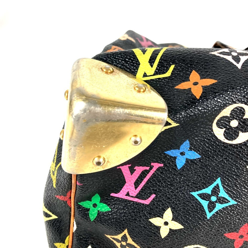 LOUIS VUITTON M92642 Monogram Multicolore Speedy 30 Mini Boston Bag, Handbag, Monogram Multicolore Canvas, Women's, Noir, Black