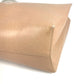 Christian Louboutin logo paper bag, shoulder tote bag, unisex leather, beige