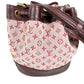 LOUIS VUITTON M92686 モノグラムミニ ノエリー カバン ハンドバッグ 巾着 バッグ ショルダーバッグ モノグラムミニキャンバス レディース スリーズ レッド