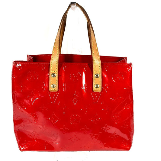 LOUIS VUITTON M91088 モノグラムヴェルニ リードPM リード PM カバン トートバッグ ハンドバッグ モノグラムヴェルニ ユニセックス ルージュ レッド