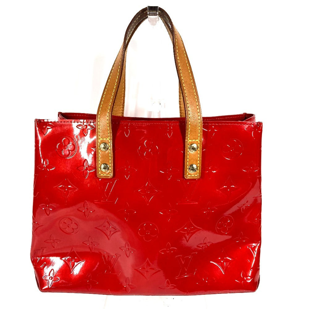LOUIS VUITTON M91088 モノグラムヴェルニ リードPM リード PM カバン トートバッグ ハンドバッグ モノグラムヴェルニ ユニセックス ルージュ レッド