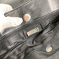 LOEWE ロゴ 縦型トート トートバック カバン ハンドバッグ レザー ユニセックス ブラック