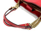 GUCCI 453561 インターロッキングG チェーン トートバッグ カバン 肩掛け Wチェーン ショルダーバッグ レザー ユニセックス レッド