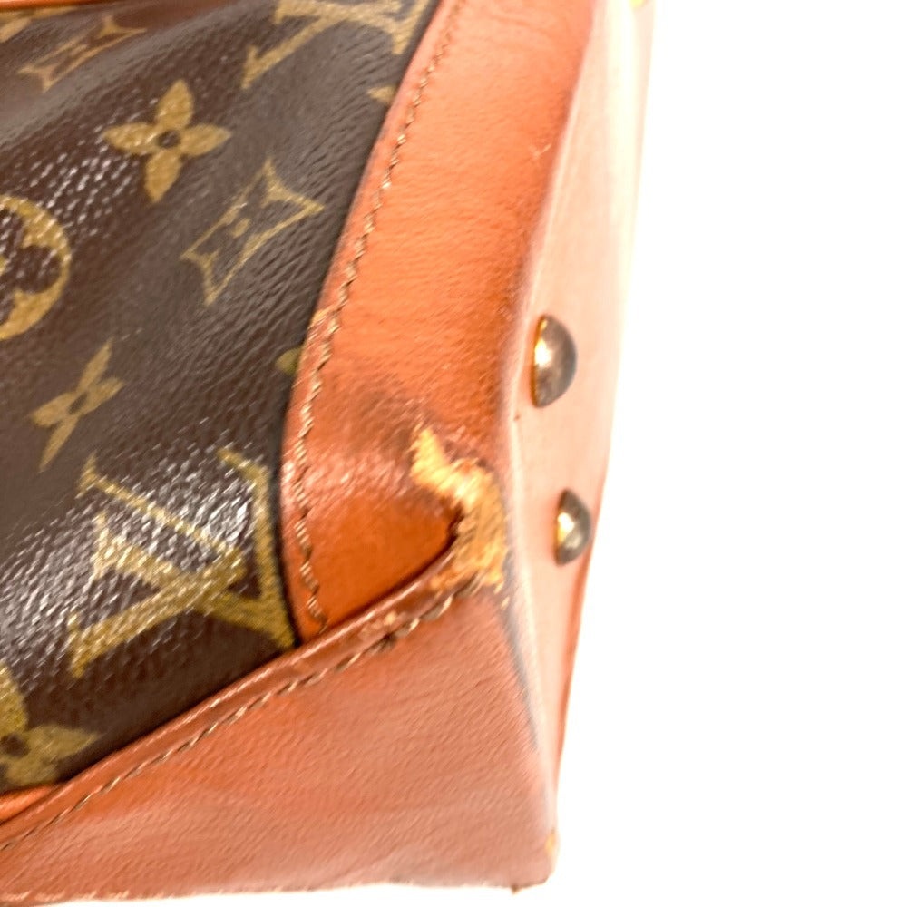 LOUIS VUITTON M42425 Monogram Weekend PM Tote Bag, Monogram Canvas, Unisex, Brown