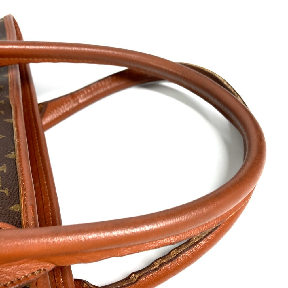LOUIS VUITTON M42425 Monogram Weekend PM Tote Bag, Monogram Canvas, Unisex, Brown
