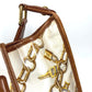 LOUIS VUITTON M95158 Monogram Charm Musette Shoulder Bag, Crossbody, Chain Pattern, Vinyl/Leather, Women's, White
