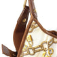 LOUIS VUITTON M95158 Monogram Charm Musette Shoulder Bag, Crossbody, Chain Pattern, Vinyl/Leather, Women's, White