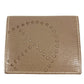 HERMES Evelyn Logo Punched Logo Bifold Business Card Holder/Pass Case/Card Case Leather Unisex Etoupe Beige