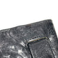 CHROME HEARTS Logo Cross Ball Compact Wallet with Key Ring, Leather, Unisex, Black