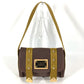 LOUIS VUITTON M40072 アンティグア サックラバ 肩掛け カバン ポシェット フラップ ショルダーバッグ キャンバス ユニセックス ブラウン