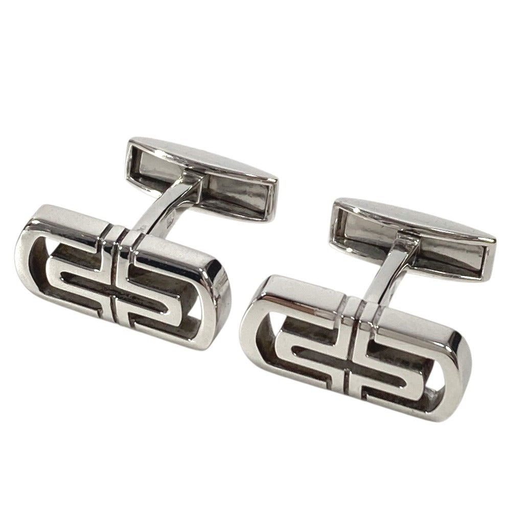 BVLGARI パレンテシ ロゴ アクセサリー ジュエリー カフス SV925 ユニセックス シルバー