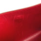 Vintage HERMES H logo Pochette Rio clutch bag, pouch, or second bag in unisex leather, red.