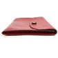Vintage HERMES H logo Pochette Rio clutch bag, pouch, or second bag in unisex leather, red.