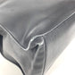 HERMES Etri Belt Etri Belt Tote Bag Flap Handbag Leather Unisex Black