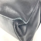 HERMES Etri Belt Etri Belt Tote Bag Flap Handbag Leather Unisex Black