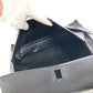 HERMES Etri Belt Etri Belt Tote Bag Flap Handbag Leather Unisex Black