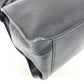HERMES Etri Belt Etri Belt Tote Bag Flap Handbag Leather Unisex Black