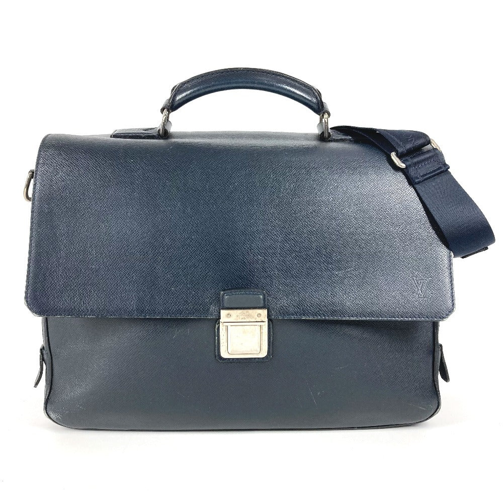 LOUIS VUITTON M32637 タイガ ヴァシリ GM ヴァシリGM カバン ハンドバッグ 2WAYバッグ ショルダーバッグ ビジネスバッグ タイガレザー ユニセックス ボレアル ネイビー