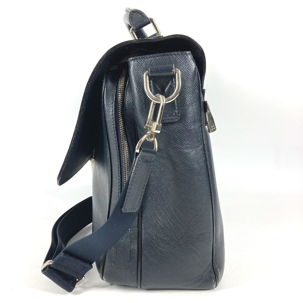LOUIS VUITTON M32637 タイガ ヴァシリ GM ヴァシリGM カバン ハンドバッグ 2WAYバッグ ショルダーバッグ ビジネスバッグ タイガレザー ユニセックス ボレアル ネイビー