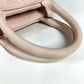 CHANEL マトラッセ キルティング CC ココマーク ロゴ カバン フリンジ タッセル ミニボストンバッグ ハンドバッグ ヌバック レディース ライトピンク系