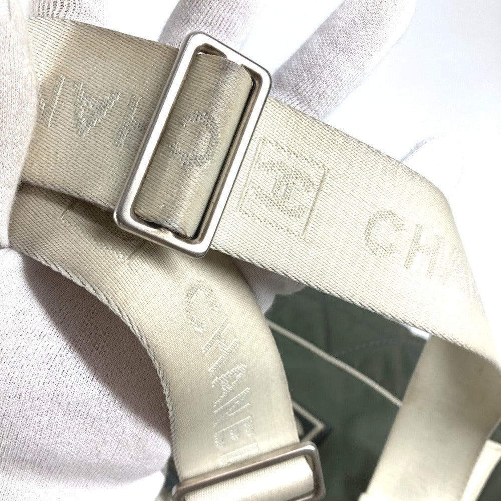 CHANEL スポーツ ロゴ CC ココマーク 肩掛け ショルダーバッグ ボストンバッグ ボストンバッグ ナイロン ユニセックス グレー