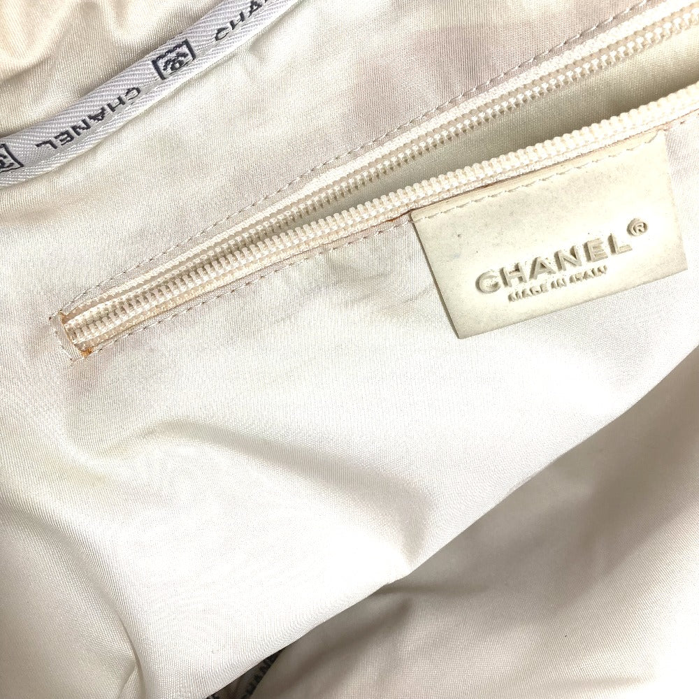 CHANEL スポーツ ロゴ CC ココマーク 肩掛け ショルダーバッグ ボストンバッグ ボストンバッグ ナイロン ユニセックス グレー