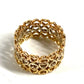 TIFFANY & Co. 18K Gold Crown of Hearts Triple Heart Ring, Au750, Women's, Gold