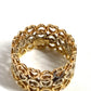 TIFFANY & Co. 18K Gold Crown of Hearts Triple Heart Ring, Au750, Women's, Gold