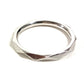 GRAFF K18 18K Gold Graff Lawrence Signature Band Ring, Accessory, Jewelry, Band Ring, Au750, Women's, Silver